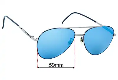 Tommy Hilfiger TH 1788/F/S Replacement Lenses 59mm wide 