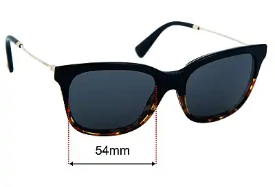 Valentino VA2011  Lentes de Repuesto 54mm wide 