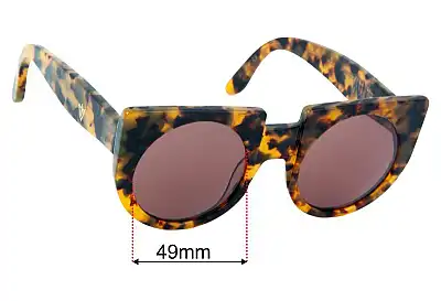 Valley XVI Replacement Lenses 49mm wide 