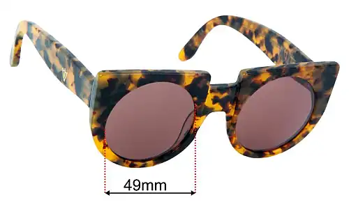 Valley XVI Replacement Lenses 49mm wide 
