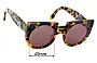 Sunglass Fix Replacement Lenses for Valley XVI - 49mm Wide 