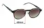 Sunglass Fix Replacement Lenses for Yuichi Toyama Kul - 49mm Wide 