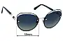 Sunglass Fix Replacement Lenses for Bvlgari 6136-B - 59mm Wide 