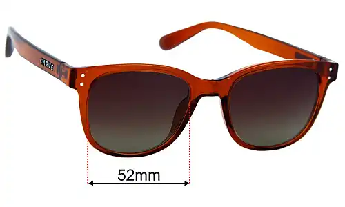 Carve Homeland Replacement Lenses 52mm wide 