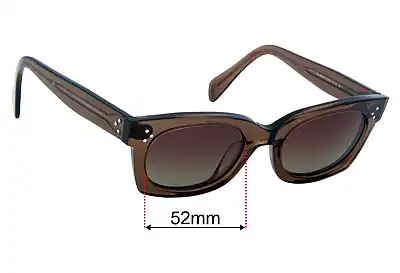 Celine CL 41029/S Replacement Lenses 52mm wide 