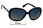 Sunglass Fix Replacement Lenses for Chanel 5244 - 57mm Wide 