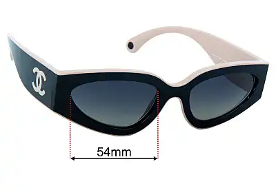Chanel 6056 Ersatzgläser 54mm wide 