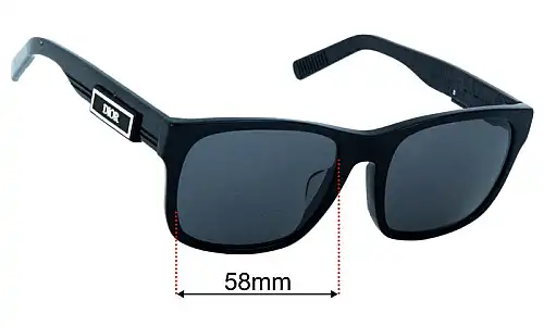 Christian Dior DiorB23 Replacement Lenses 58mm wide 