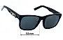 Sunglass Fix Replacement Lenses for Christian Dior DiorB23 - 58mm Wide 