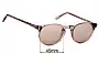 Sunglass Fix Replacement Lenses for Colibris Ole - 45mm Wide 