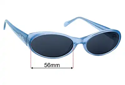 Del Sol Toast Replacement Lenses 56mm wide 