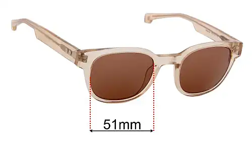 Entourage of 7 Beacon Lentes de Repuesto 51mm wide 