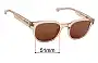 Sunglass Fix Lentes de Repuesto para Entourage of 7 Beacon - 51mm Wide 