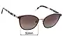 Sunglass Fix Lentes de Repuesto para Face a Face Nendo 2  - 50mm Wide 