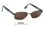 Sunglass Fix Replacement Lenses for Giorgio Armani 675 - 53mm Wide 