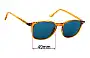 Sunglass Fix Ersatzgläser für Italia Independent 5704 - 49mm Wide 