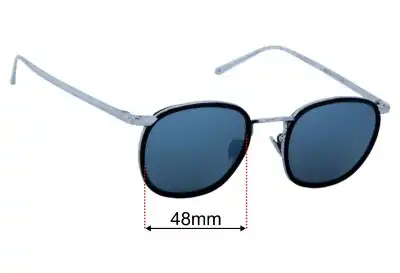 Linda Farrow LFL/562/2 Replacement Lenses 48mm wide 