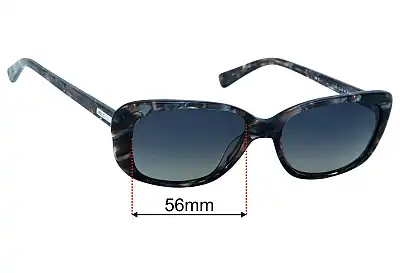 Mexx 6360 Ersatzgläser 56mm wide 
