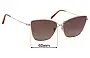 Sunglass Fix Replacement Lenses for Oliver Peoples OV1288S Marlyse - 60mm Wide 