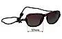 Sunglass Fix Replacement Lenses for Ombraz  Teton XL - 57mm Wide 