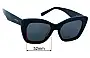 Sunglass Fix Replacement Lenses for Oroton  Naeva - 52mm Wide 