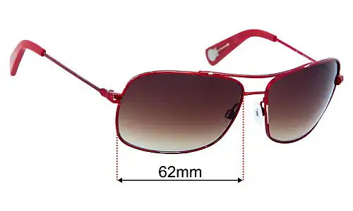 Paul Smith PS 840 Replacement Lenses 62mm wide 