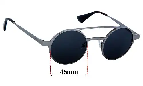 Prada SPR69O Replacement Lenses 45mm wide 