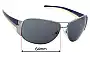Sunglass Fix Verres de Remplacement pour Prada SPS50Q - 64mm Wide 