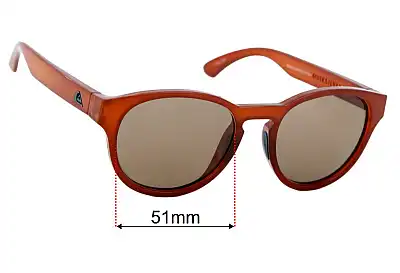 Quiksilver Eliminator Lentes de Repuesto 51mm wide 