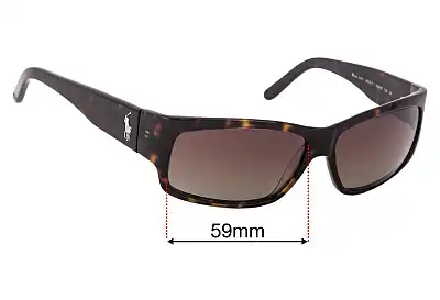 Polo Polo 4001 Replacement Lenses 59mm wide 