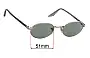 Sunglass Fix Replacement Lenses for Ray-Ban B&L W2319 - 51mm Wide 