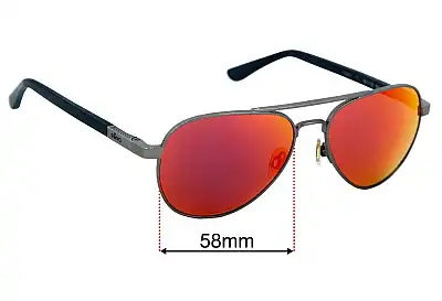 Revo Raconteur II RE1146 Lentes de Repuesto 58mm wide 