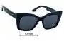 Sunglass Fix Replacement Lenses for Scanlan Theodore  Feline Square - 53mm Wide 