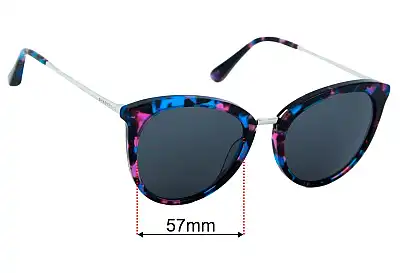 Shady Rays Lotus Replacement Lenses 55mm wide 