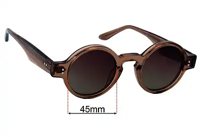 Spektre Lost In Paradise Replacement Lenses 45mm wide 
