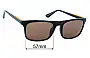 Sunglass Fix Replacement Lenses for Superdry SD Sun Rx 04 - 57mm Wide 