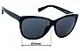 Sunglass Fix Replacement Lenses for Tod's TO 9094 - 60mm Wide 