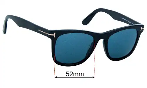 Tom Ford Kevyn TF1099 Replacement Lenses 52mm wide 