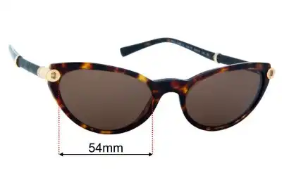 Versace MOD 4365Q Replacement Lenses 54mm wide 