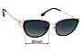 Sunglass Fix Verres de Remplacement pour Versace MOD 2203 - 53mm Wide 