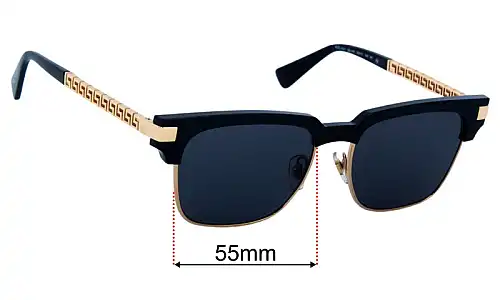Versace MOD 4447 Lentes de Repuesto 55mm wide 