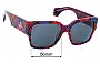 Sunglass Fix Ersatzgläser für Vivienne Westwood Sun Rx 01 - 56mm Wide 