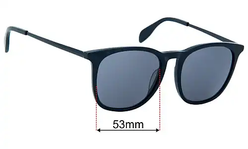 Sunglass Fix Replacement Lenses for William Painter The Oasis "Find Your Oasis" - 52mm Wide William Painter The Oasis "Find Your Oasis"Replacement Lenses 52mm wide