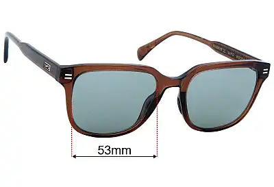WMP Eyewear Woods Lentes de Repuesto 53mm wide 