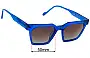 Age Eyewear Useage Replacement Lenses 50mm wide 