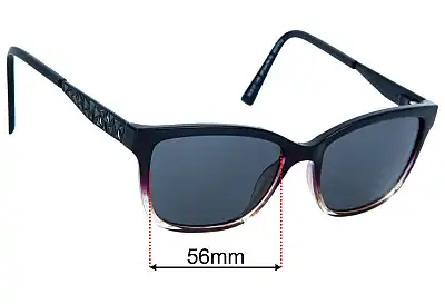 Alex Perry AP Sun Rx 30 Replacement Lenses 56mm wide 