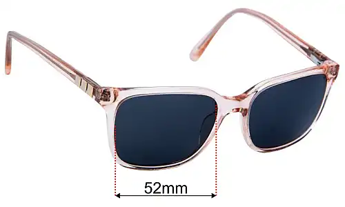 Alex Perry AP 75 Replacement Lenses 56mm wide 