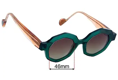 Anne & Valentin Swinton Ersatzgläser 46mm wide 