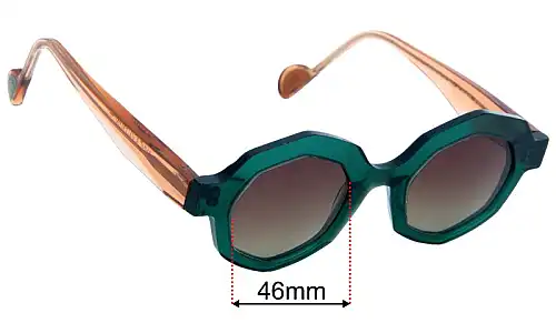 Anne & Valentin Swinton Replacement Lenses 46mm wide 