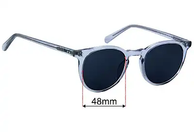 Annex AC341 Replacement Lenses 48mm wide 